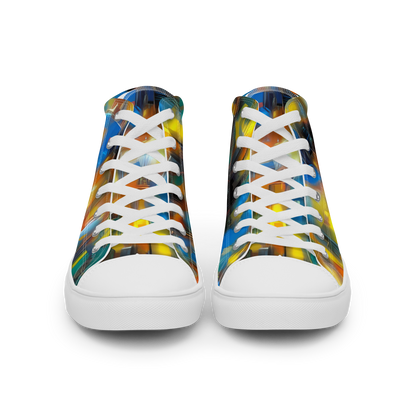 Men's High Top Canvas Shoes - Wallis Warp