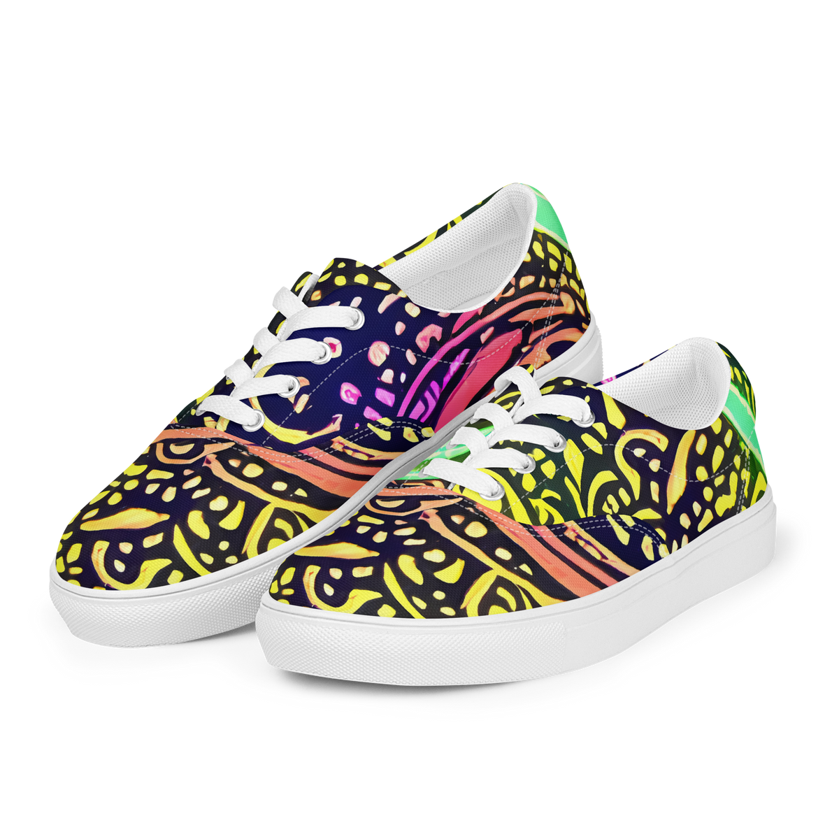 Women's Lace-Up Canvas Shoes - Isenbrant Illumination