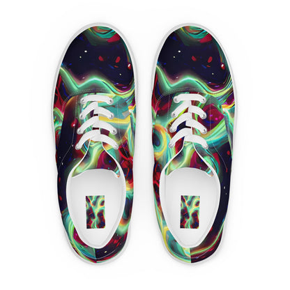 Women's Lace-Up Canvas Shoes - Chimeric Currents