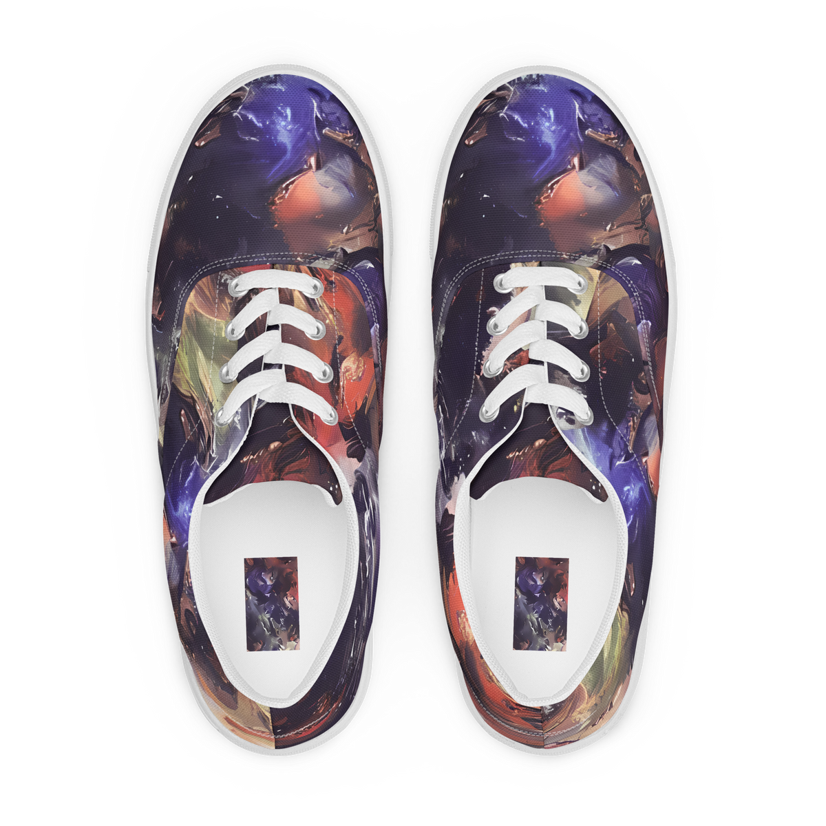 Women's Lace-Up Canvas Shoes - Twisted Terra
