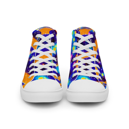 Men's High Top Canvas Shoes - Epic Orbit