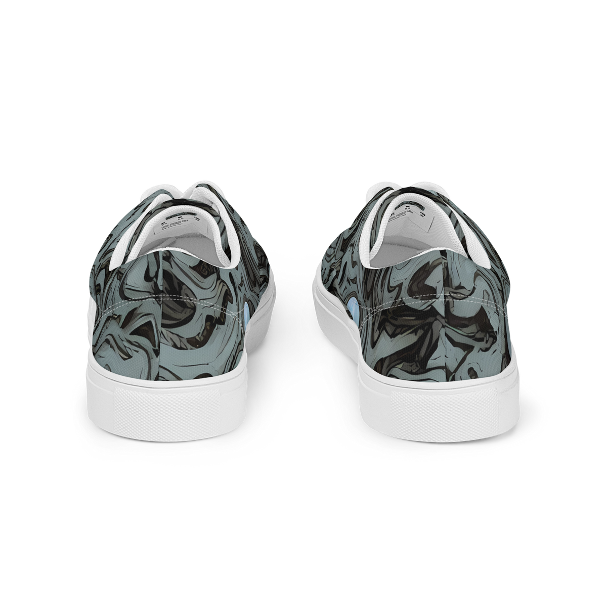 Women's Lace-Up Canvas Shoes - Caruso Swirl