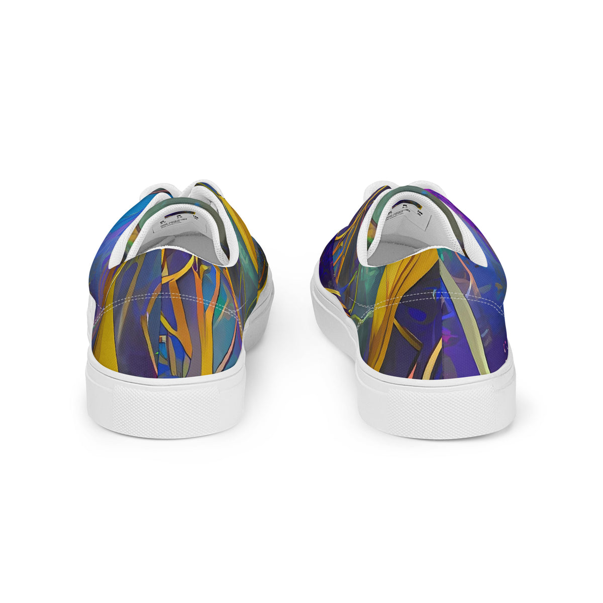 Women's Lace-Up Canvas Shoes - Vivid Dreamweave