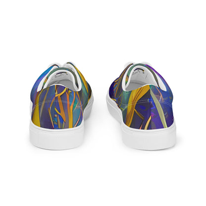 Women's Lace-Up Canvas Shoes - Vivid Dreamweave