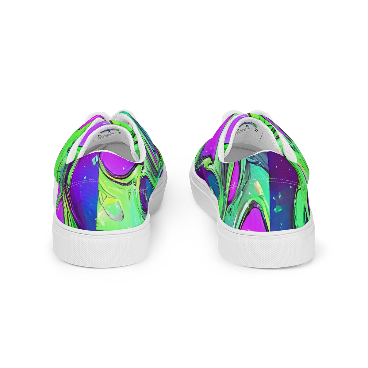 Women's Lace-Up Canvas Shoes - Funky Mutation