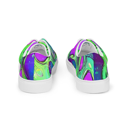 Women's Lace-Up Canvas Shoes - Funky Mutation