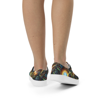 Women's Lace-Up Canvas Shoes - Ferez Vortex