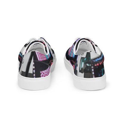 Women's Lace-Up Canvas Shoes - Wired Wonders