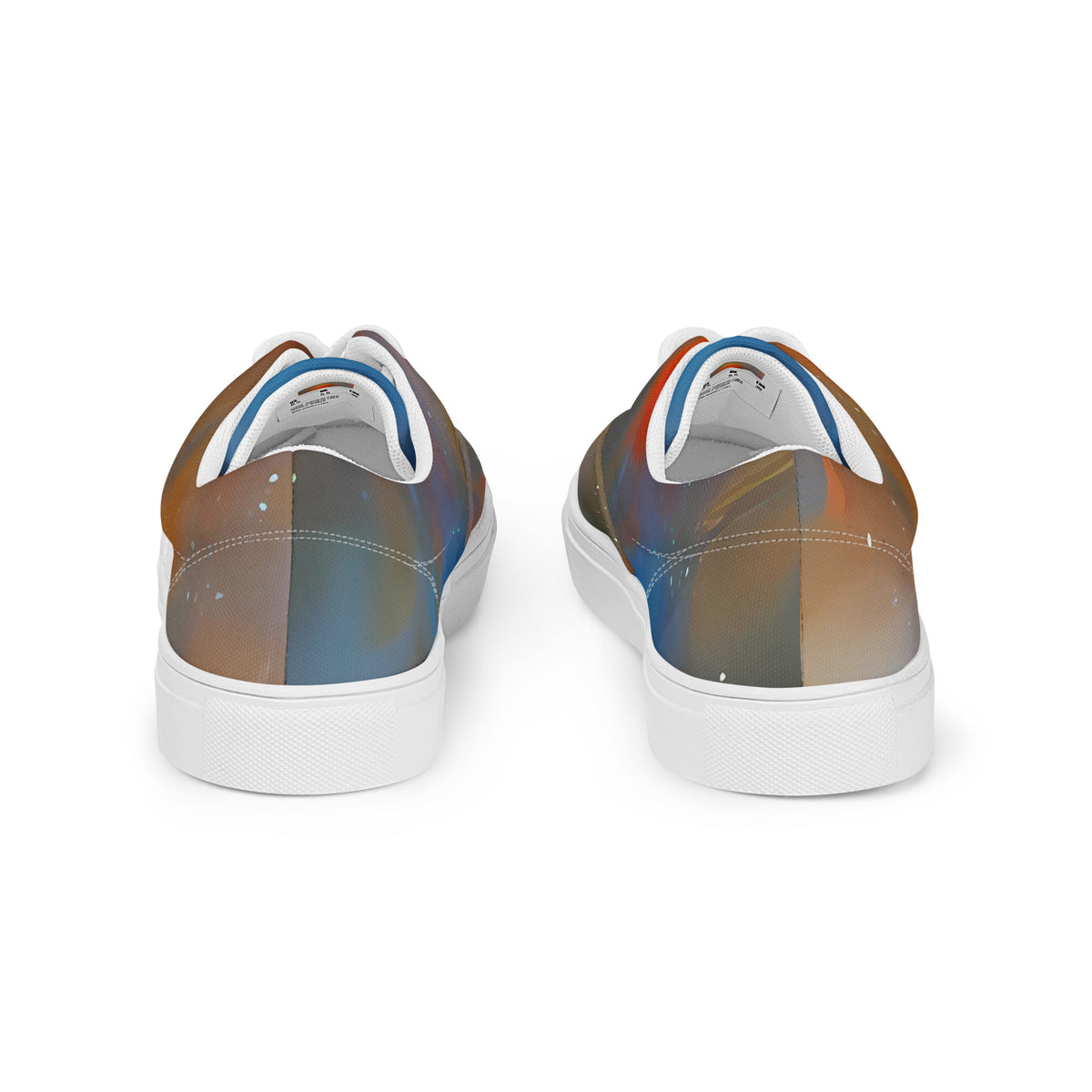 Women's Lace-Up Canvas Shoes - Inferno Ballet