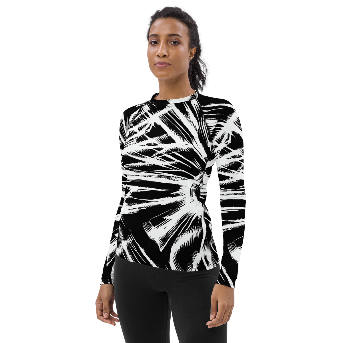 Women's Rash Guard - Silent Thunder