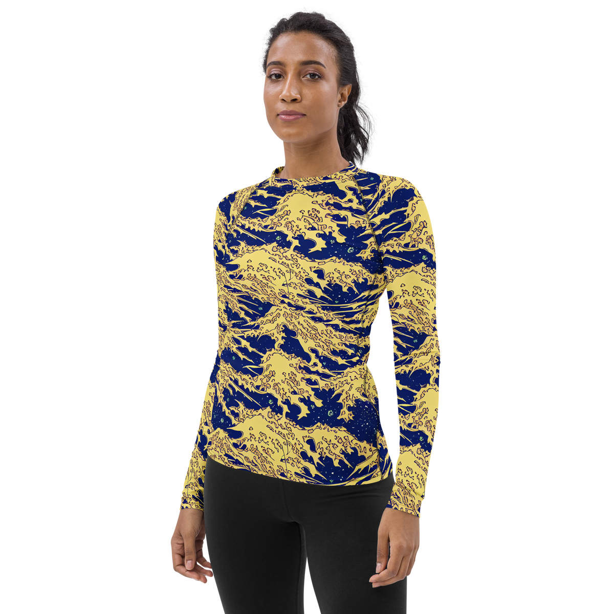 Women's Rash Guard - Celestial Ridge