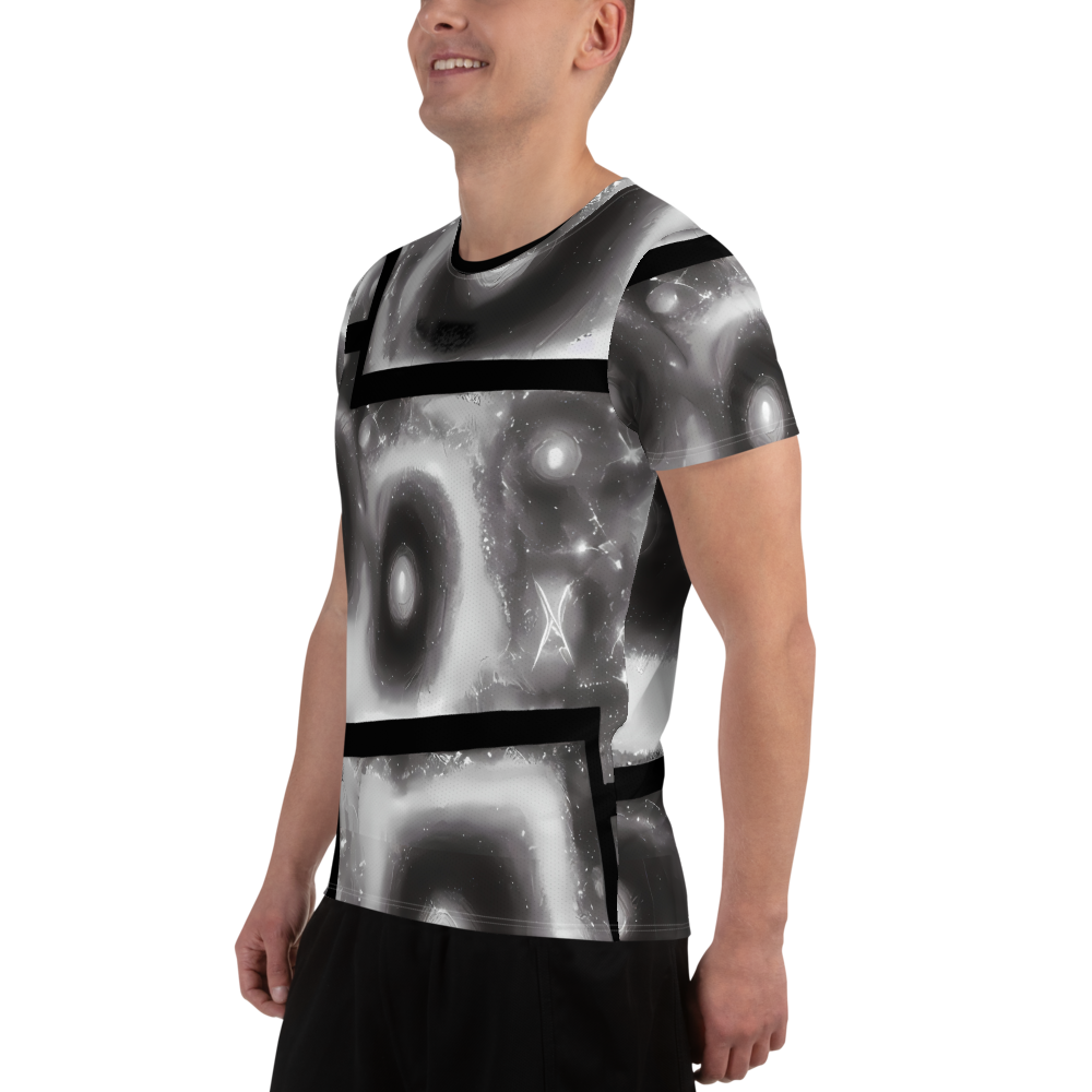 Men's Athletic T-Shirt - Arbus Whorls