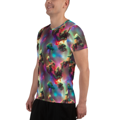 Men's Athletic T-Shirt - Nebula Dreams