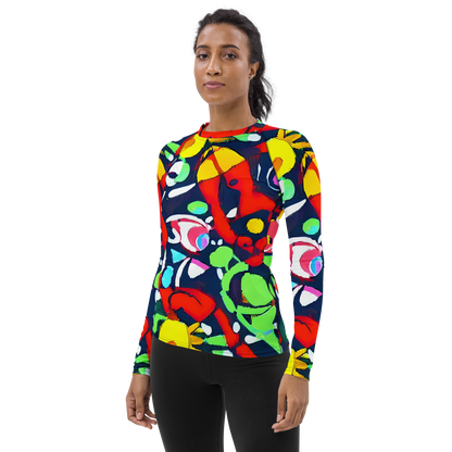 Women's Rash Guard - Chagall's Dream