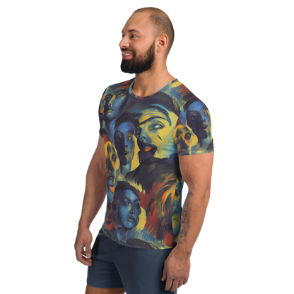 Men's Athletic T-Shirt - Vivid Visage