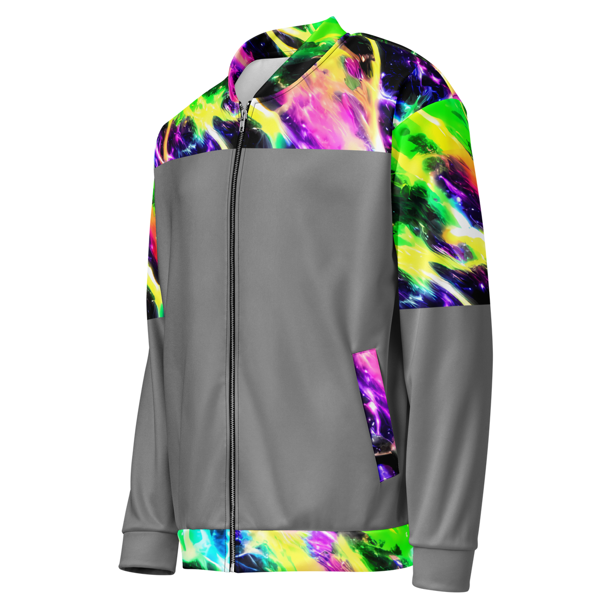 Bomber Jacket - Chromatic Surge