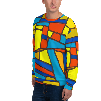Sweatshirt - Mondrian Mesh