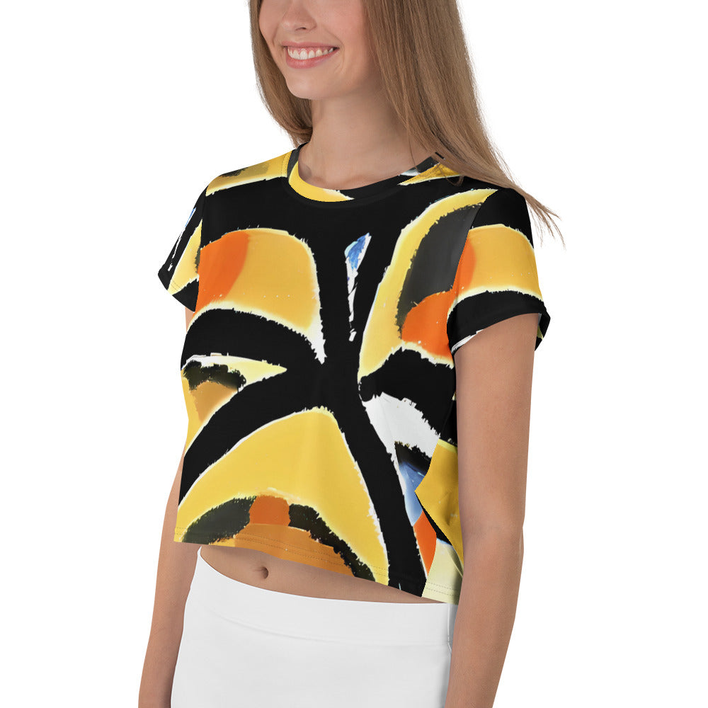 Women's Crop Tee - Savannah Nightfall