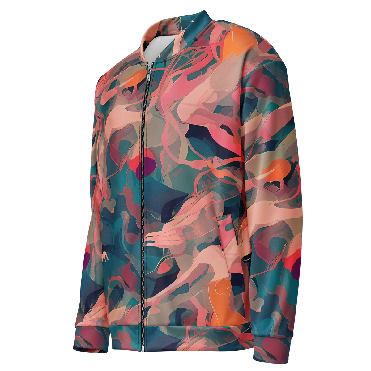Bomber Jacket - Chromatique Swirl