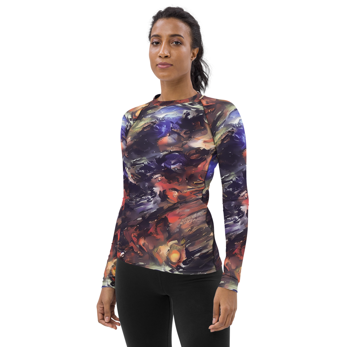 Women's Rash Guard - Twisted Terra