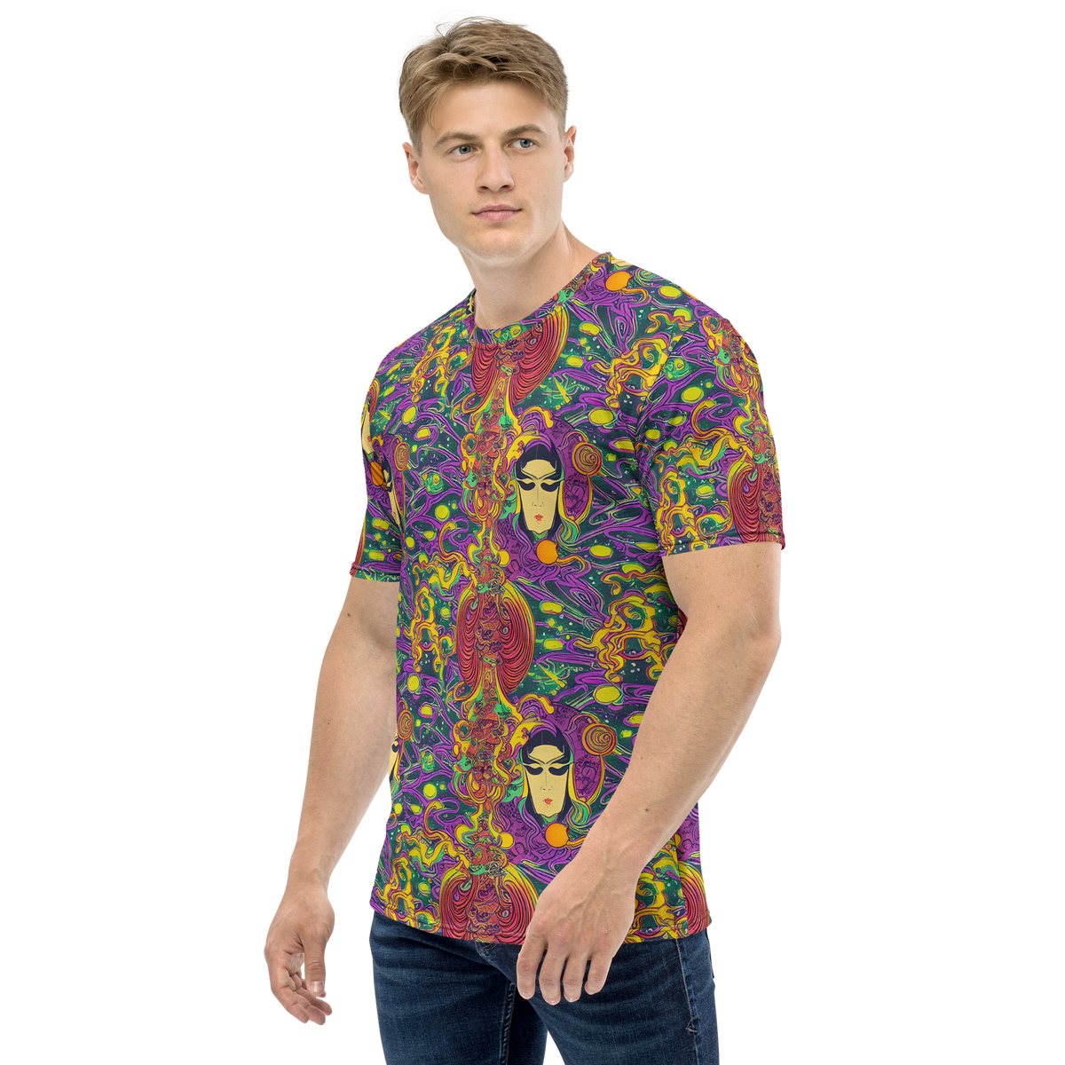 Men's Crew Neck T-Shirt - Odyssey in Color