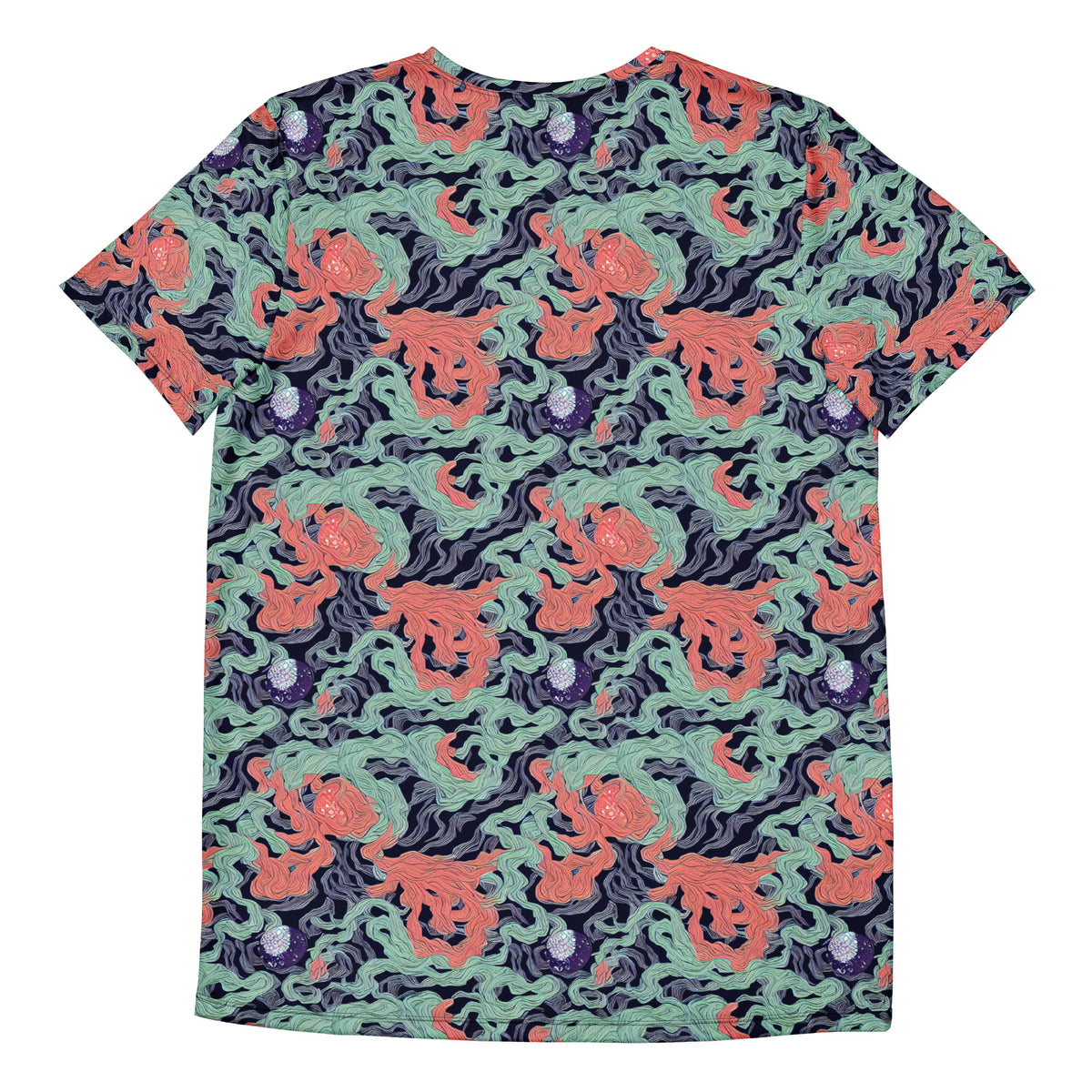 Men's Athletic T-Shirt - Cosmic Coral