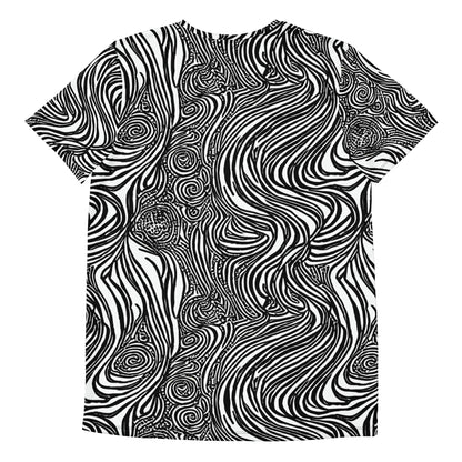 Men's Athletic T-Shirt - Tidal Tangle