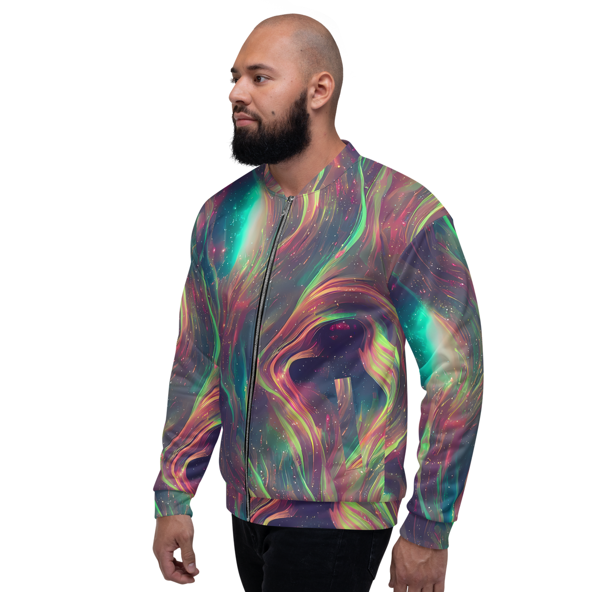 Bomber Jacket - Temple Wave