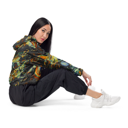 Women's Cropped Windbreaker - Menzel's Maelstrom