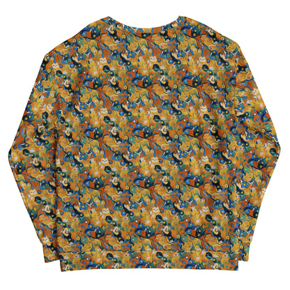 Sweatshirt - Whimsical Feline Dance