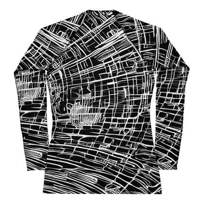 Women's Rash Guard - List's Labyrinth