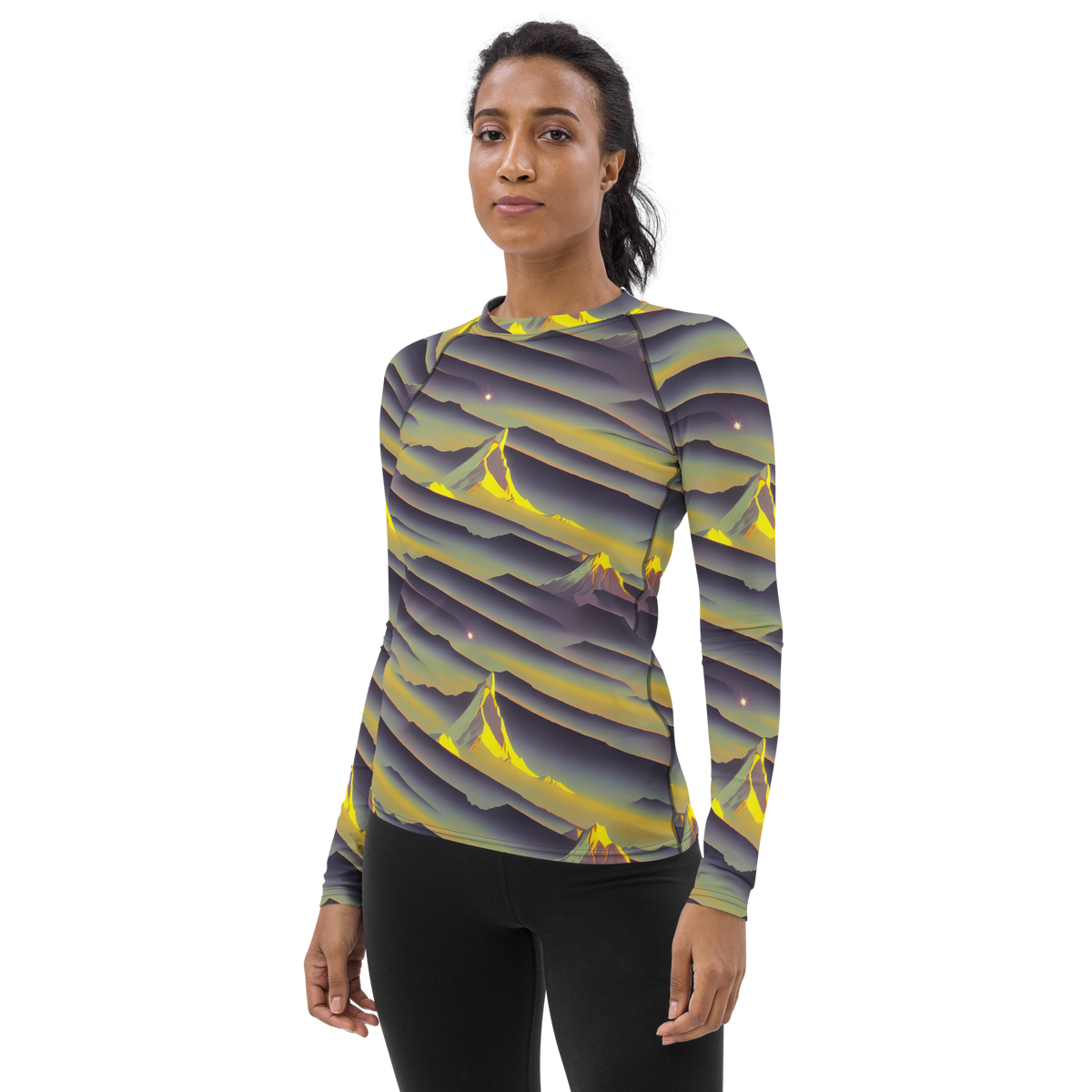 Women's Rash Guard - Surreal Summit