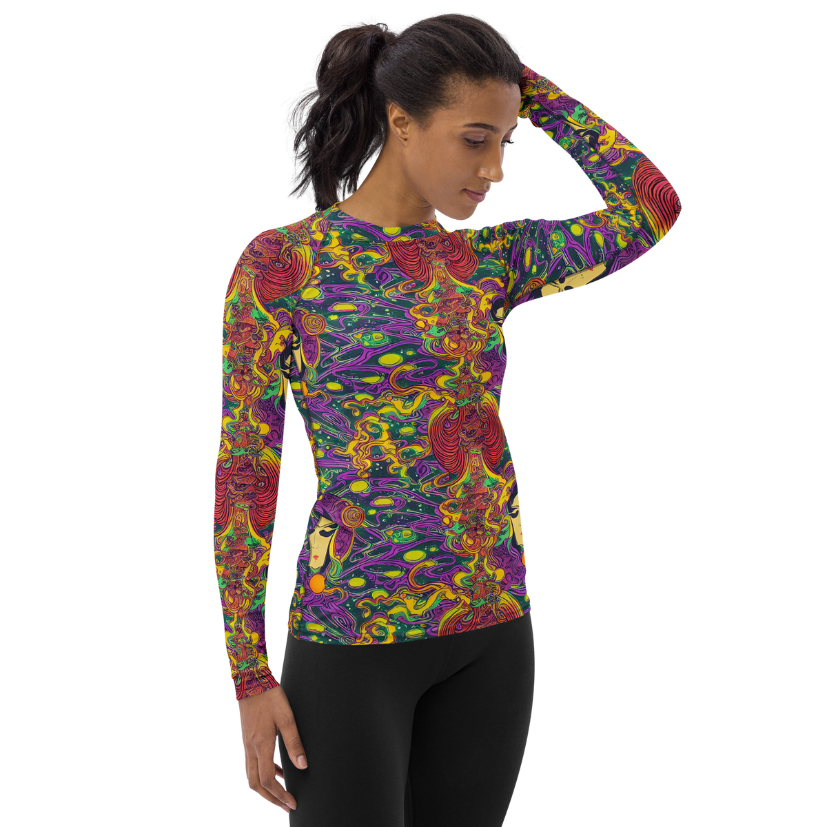 Women's Rash Guard - Odyssey in Color
