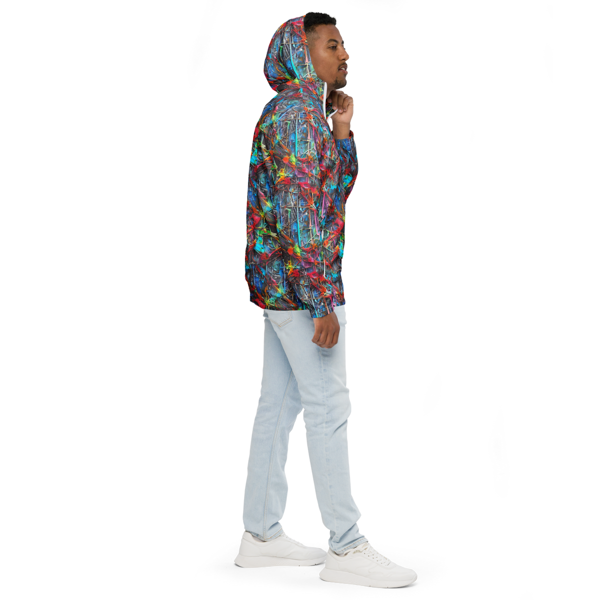 Men's Windbreaker - Junkyard Jewel