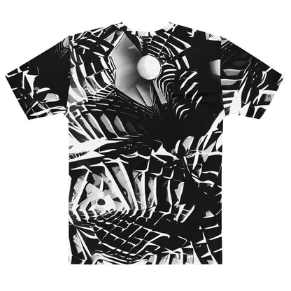 Men's Crew Neck T-Shirt - Illusion Vortex