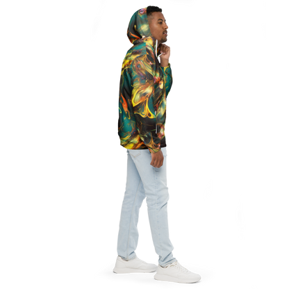 Men's Windbreaker - Elegant Whirl