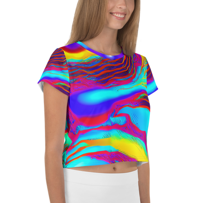Women's Crop Tee - Kapoor Vortex