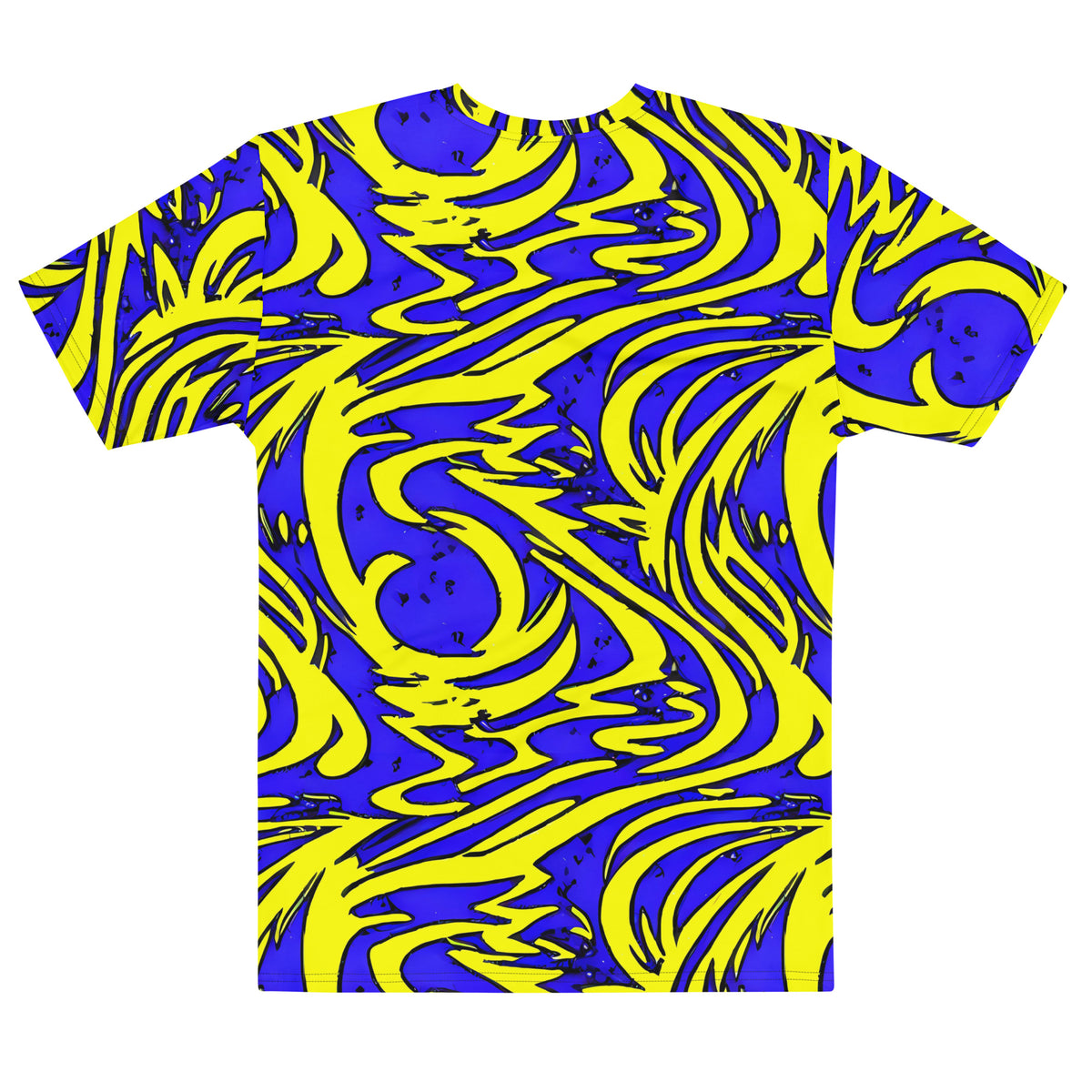 Men's Crew Neck T-Shirt - Fleeting Firefly