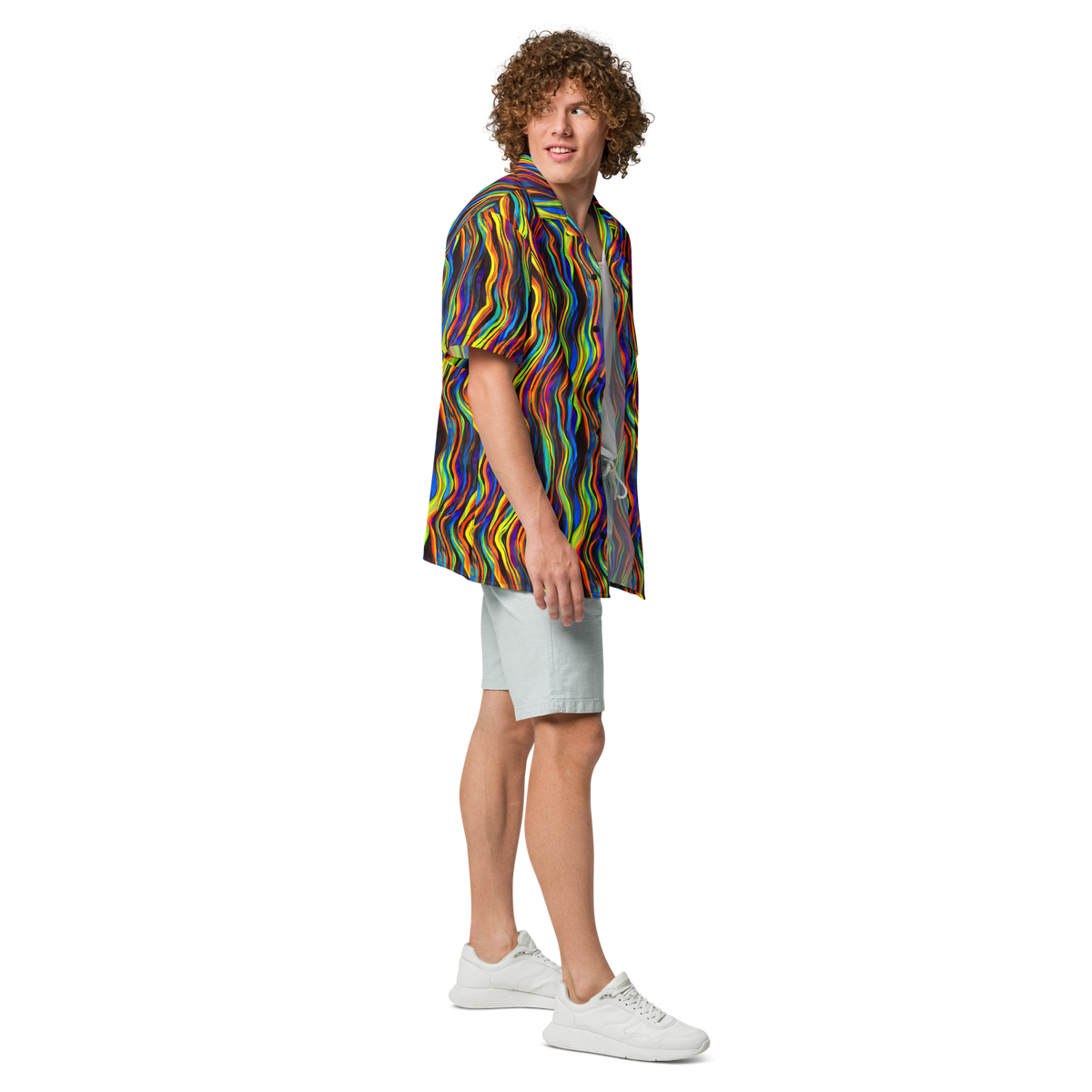 Button Shirt - Celestial Waves