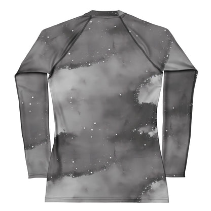 Women's Rash Guard - Monochrome Dreams
