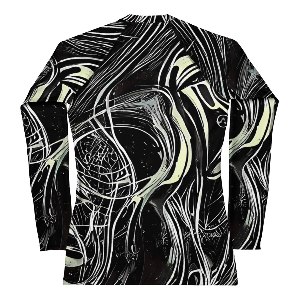 Women's Rash Guard - Helmut's Whisper