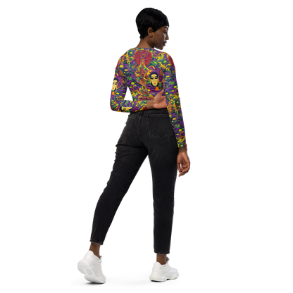 Long Sleeve Crop Top - Odyssey in Color