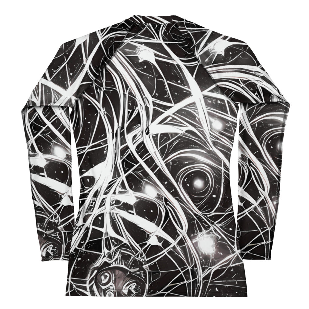 Women's Rash Guard - Twilight Vortex