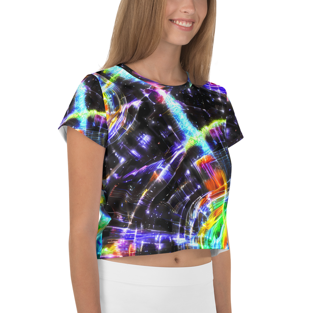 Women's Crop Tee - Hirschl's Vortex