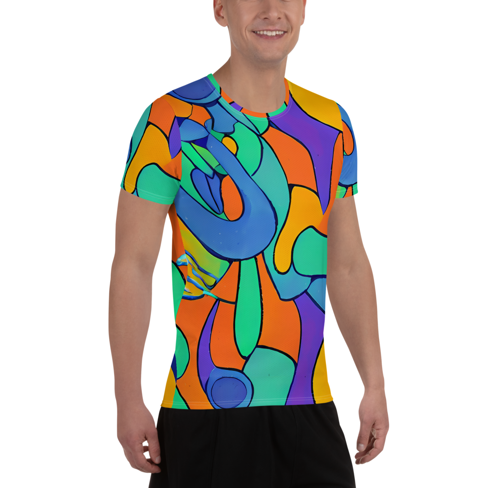 Men's Athletic T-Shirt - Archipenko Dream