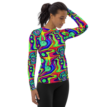 Women's Rash Guard - Frizzled Spirits