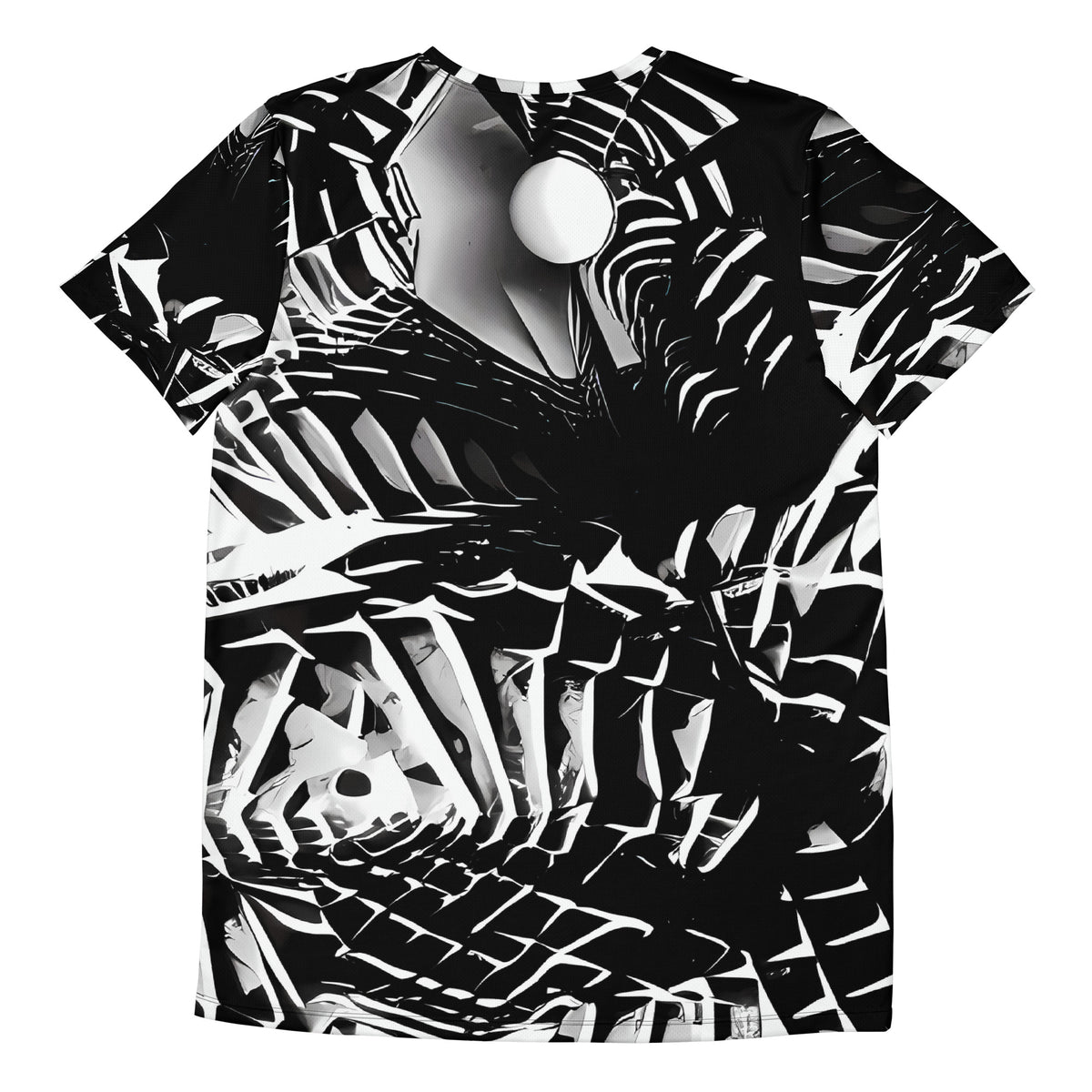 Men's Athletic T-Shirt - Illusion Vortex