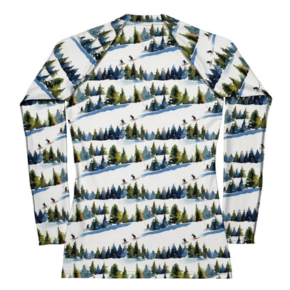 Women's Rash Guard - Arctic Escape