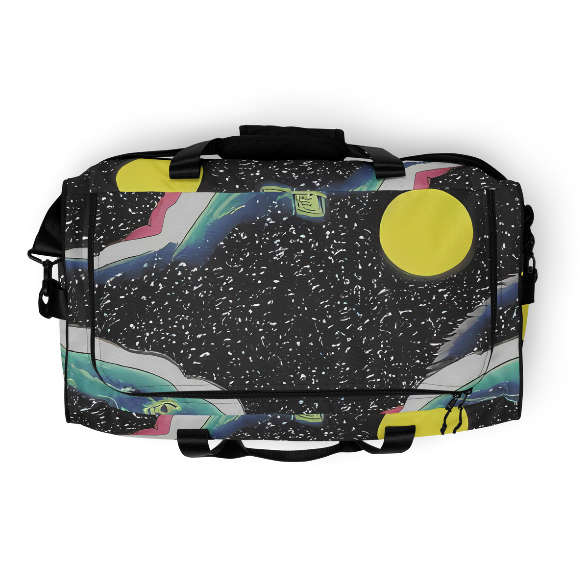 Duffle Bag - Lunar Waves