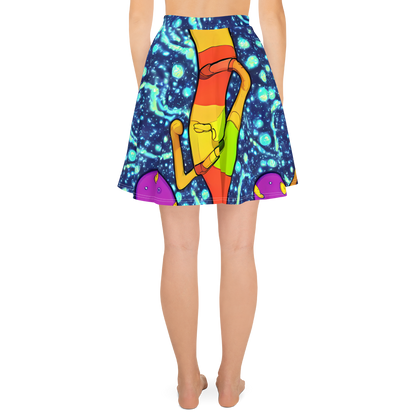Skater Skirt - Cosmic Siblings